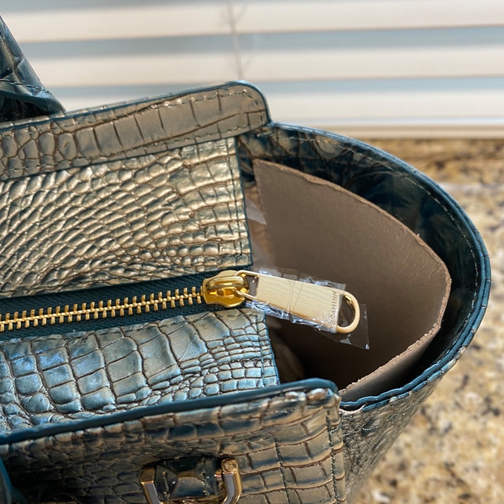 NWT Brahmin Aubree Petrol Ombre Melbourne - Picture 3 of 8